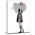 thumbnail image 7 of Marmont Hill "Bathing Beauty and Rain" by Coles Phillips Painting Print on Canvas, 7 of 7
