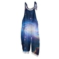 thumbnail image 2 of Iaqnaocc Jumpsuits For Women Plus Size 3D Graphic Sleeveless Jumpsuits Rompers Casual Party Adjustable Strap Overalls Jumpsuits 2026 Trendy Wide Leg Jumpers Navy 4XL, 2 of 5