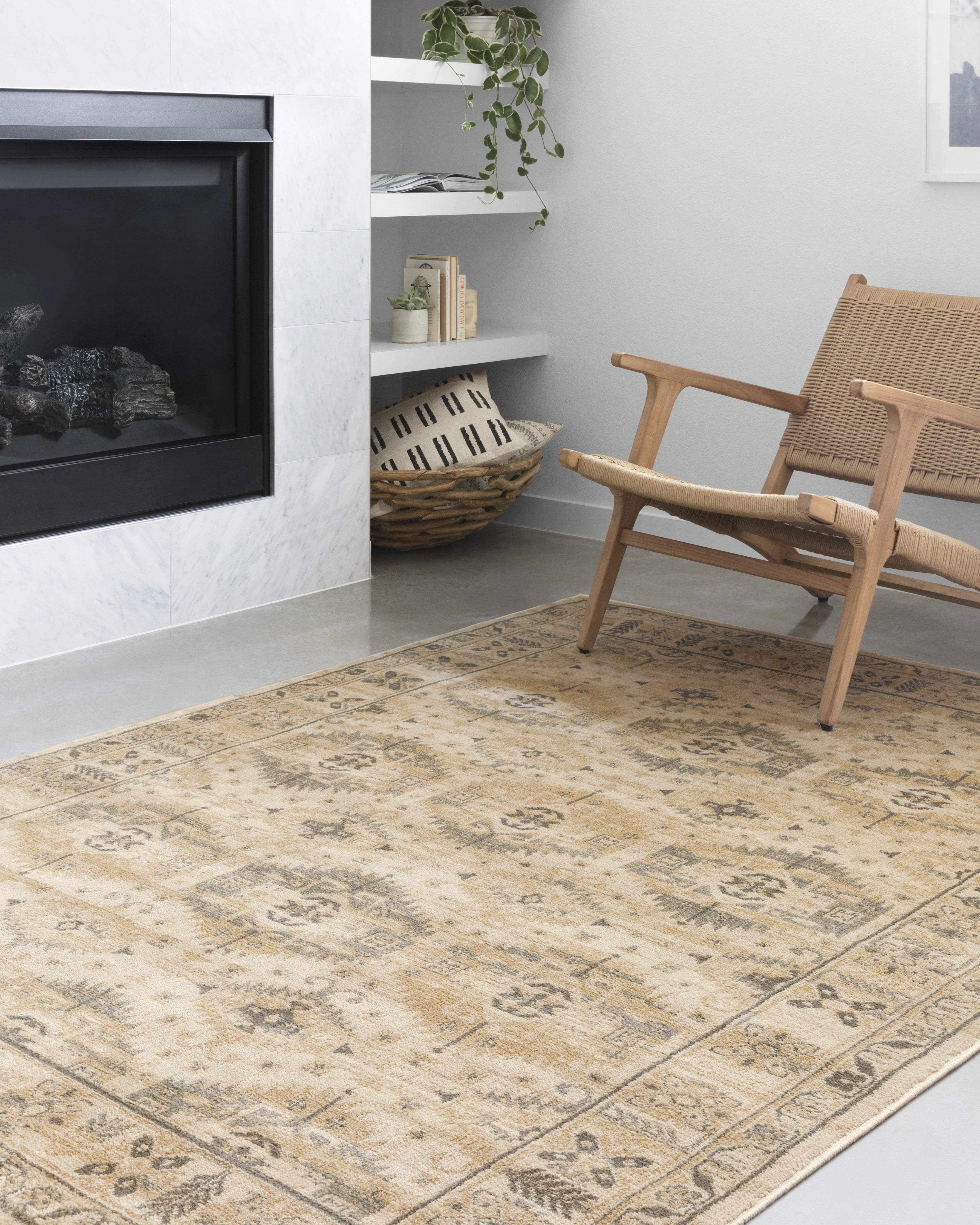 Loloi Isadora Oriental Wheat / Wheat Area Rug