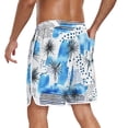 thumbnail image 7 of Yaoyar Mens Swim Trunks with Mesh Liner Quick Dry Bathing Suits Beach Vacation Swimsuit Board Shorts, 7 of 7
