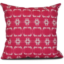 Simply Daisy, Summer Picnic, Geometric Print Outdoor Pillow