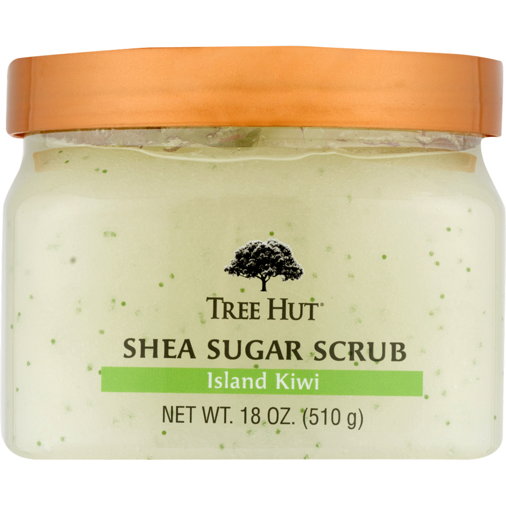 Tree Hut Shea Sugar Scrub Island Kiwi, 18 oz