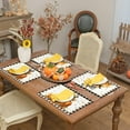 thumbnail image 2 of SUNOLIFE Fall Pumpkins Placemats Set of 4,Thanksgiving Autumn Sunflower Table Decorations 12x18 inch, 2 of 6
