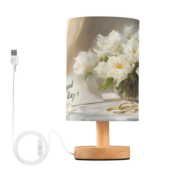 BZSMCE Lamp Modern White Blossom Creative Patter Night Light