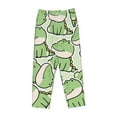 thumbnail image 4 of Fotbe Cute Crocodile Women's Pajama Pants,Sleepwear Pants,Pj Bottoms Drawstring And Pockets-Small, 4 of 9