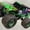 Monster Jam Grey, variant on Bluey Toddler Boy Long Sleeve Rugby Shirt, Sizes 12M-5T