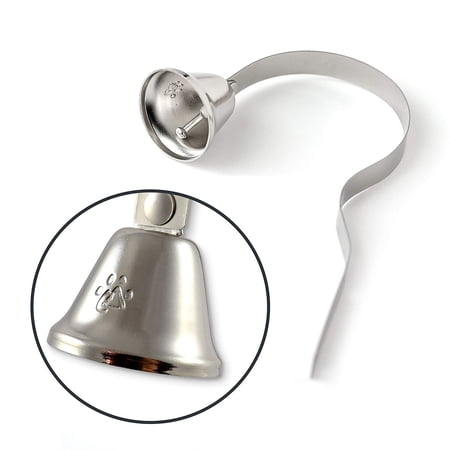 Mighty Paw Tinkle Bell, All Metal Dog Doorbell with Brass Bell and Iron