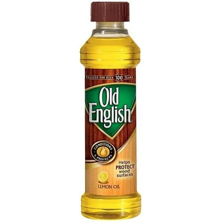 2 Pack - Old English Conditions & Protects Wood Furniture Polish, Lemon Oil 16 (Best Wood Furniture Polish)