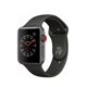 Restored Apple Watch Gen 3 Series 3 Cell 42mm Space Gray Aluminum - Gray Sport Band MR2X2LL/A (Refurbished) - image 1 of 21