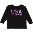 thumbnail image 3 of Inktastic Fourth of July USA Red, White, and Blue Boys or Girls Long Sleeve Toddler T-Shirt, 3 of 5