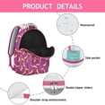 thumbnail image 4 of Adorable Banana Design Backpack - Lightweight & Roomy for College & Travel, Bookbag with Padded Straps, Cute Gift for Everyday Use, 4 of 6