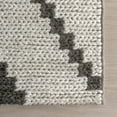 thumbnail image 5 of Rugs USA Eighty-Eight Wool Area Rug, 9' 6" x 13' 6", Eighty-Eight Dark Grey, 5 of 9
