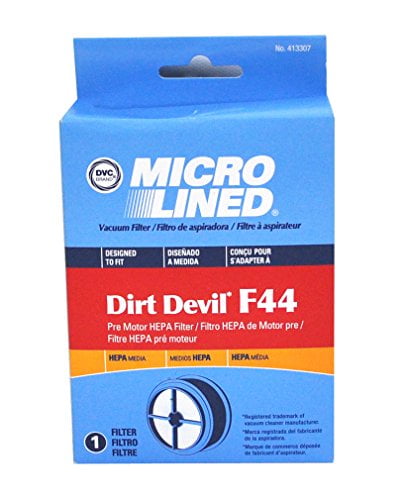 UD20025 3-04019-001 5 Pack HEPA Filter for Dirt Devil UD20015 