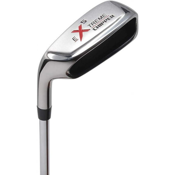 Left Handed (Tall 5'8" ) Women's Extreme 5 Golf Chipper with Premium Lady Flex Pink Graphite Shaft, 35 Degree Utility Wedge Club