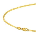 thumbnail image 3 of JewelStop 14k Solid Yellow Gold 1.7 mm Mariner Chain Necklace - 18", 3 of 5