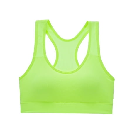 Ukumplol Sports Bras for Women Gathering Yoga Bra Large Breasts Show Small Bra Shockproof Tank Top Underwear Push Up Bras for Women Bralettes for Women Sleep Bras for Women Army Green One Size