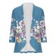 thumbnail image 4 of Cárdigan de mujer con estampado sin posicionamiento, de moda, holgado, de encaje, top de poliéster para mujer, 4 of 4