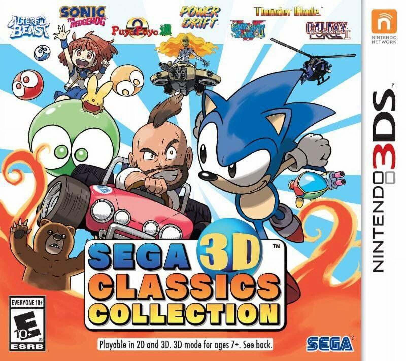 Sonic All Stars Racing Transformed, SEGA, Nintendo 3DS