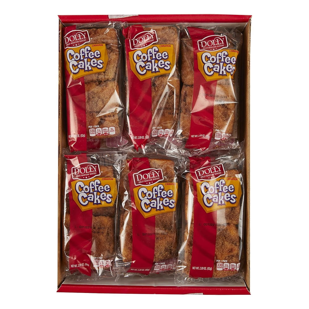 Dolly Madison Bakery Coffee Cakes 12 Pk Walmart Walmart