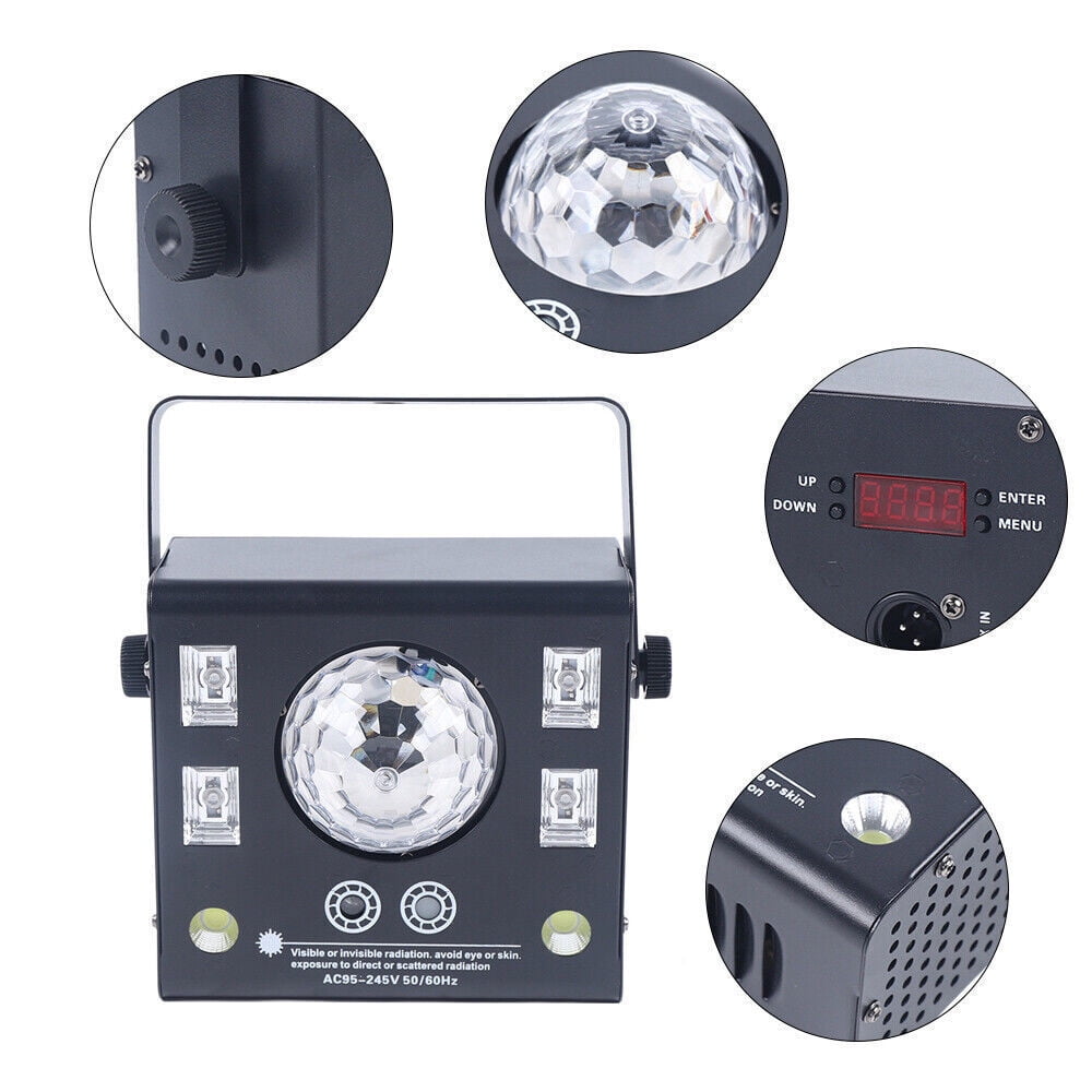 RGB Stage LED Light Lighting Laser Strobe Beam DMX Disco DJ KTV Party Projector for weddings, birthday parties