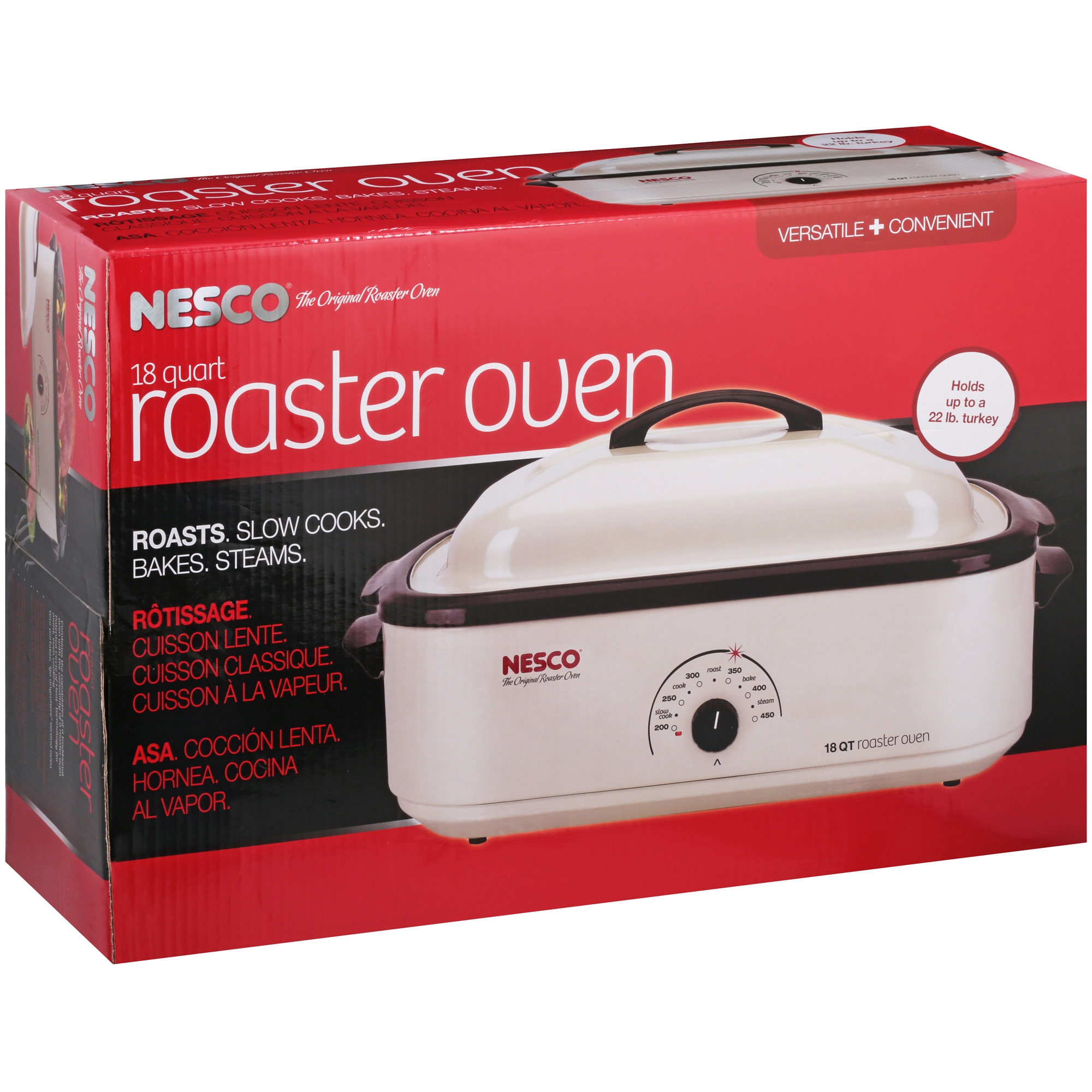 The NESCO 18 Quart Roaster Oven Four - image 2 of 8