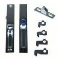 thumbnail image 5 of Flush Mount Handle Set with Nite Lock for Sliding Glass Doors | Lock Replacement for Sliding Glass Patio Door Repair | Fix Sliding Door Lock Hardware (DL-501), 5 of 6