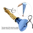 thumbnail image 3 of Paño de limpieza de saxofón paño de limpieza de clarinete azul amarillo limpieza de tubo de secado rápido hidrófilo Limpieza de saxofón para tubo de saxofón de saxofón Amonsee Otros, 3 of 8