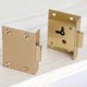 thumbnail image 5 of T4503 Vintage European Style Antique Brass Drawer Lock Wooden Boxes Safe Locks Furniture Cabinet Loc, 5 of 5