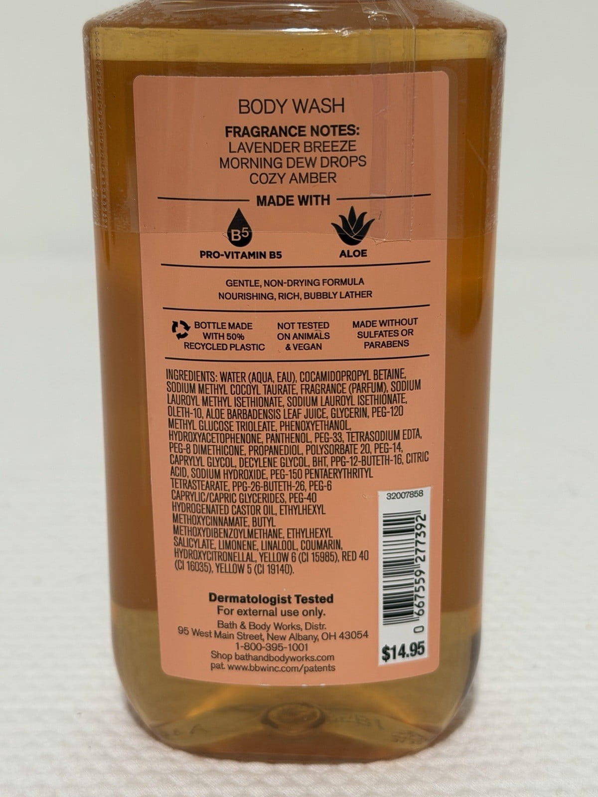 バス＆ボディワークスCLOUD NINE ボディウォッシュ295mL３本セット Bath & Body Works Cloud Nine Body Wash, 10 fl oz - Walmart.com