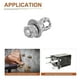 thumbnail image 4 of 1/4inch X 5/8inch Hex Nut Sleeve Anchors - 5 Pack - Good for Concrete Dry Brick Block Walls - Carbon Steel -, 4 of 5