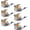 Satin Nickel, variant on 3 Pack Privacy Door Handles Interior, Door Levers Lock Keyless for Bedroom, Bathroom, Rust-Proof Door Knobs Interior, Waterproof Zinc Alloy Wave Lever Right Left Handed, Satin Nickel
