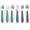 Blue + Green + Grey, variant on Jetcloudlive 10 Pieces Kids Silverware Set, Stainless Steel Toddler Utensils, Rainbow Kids Cutlery Set, Kids Forks and Spoons Includes 5 Forks, 5 Spoons