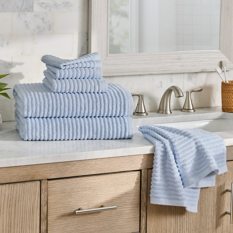 Better Homes & Gardens PowerLoft AIRRICH Cotton Bath Towel Set in