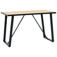 thumbnail image 1 of vidaXL Dining Table Oak 120x60x75 cm MDF, 1 of 4
