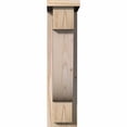 thumbnail image 2 of 5 1/2"W x 10"D x 22"H Alpine Smooth Corbel w/Backplate, Douglas Fir, 2 of 9