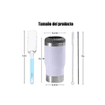 thumbnail image 2 of Portalatas De Cerveza De Acero Inoxidable Vaso Térmico 14oz, 2 of 2