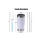thumbnail image 2 of Portalatas De Cerveza De Acero Inoxidable Vaso Térmico 14oz, 2 of 2