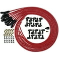 Moroso Blue Max Spark Plug Wire Set Spiral Core 8 mm Red V8 P/N 73214