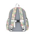 thumbnail image 3 of Labrador Dog and Flower Floral Backpack for School,Cute School Bag,Schoolbag with Adjustable Shoulder Straps & Padded Back,13.4"x11"x4.7", 3 of 6