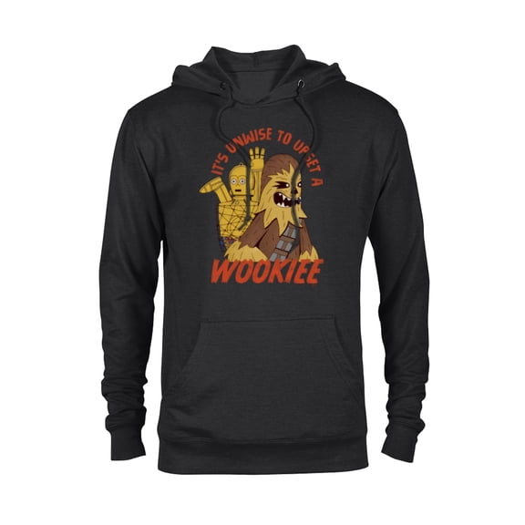 Star Wars Upset a Wookiee Disney 100 Artists Series D100 - Pullover Hoodie for Adults - Customized-Black