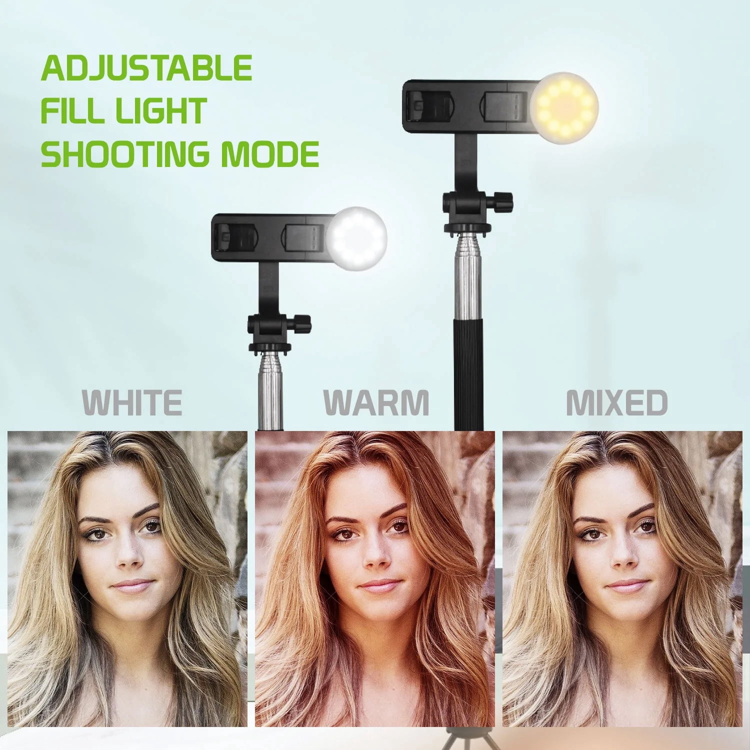Selfie Stick Wireless for iPhone 15/16/Plus/Pro/Pro Max/16e - Built-in Tripod Remote Shutter Stand Self-Portrait Extendable Compact
