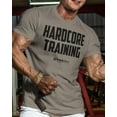 thumbnail image 2 of Gymish Hardcore Training Workout Shirts for Men – Motivational Gym Shirt, Mens Gym Shirts, Gym TShirts for Men, Gym Clothes for Men, Men's Workout Shirts, Athletic Gym Wear, 2 of 5