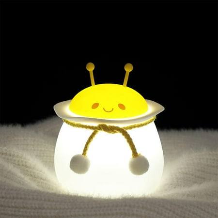 

GEHGWP Pear Shaped Silicone Decompression Clap Light Touching Pear Shaped Night Light LED Silicone Lamp With Timer 7 Colors Colorful For Ch