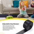 thumbnail image 3 of 1 Set of Under Sofa Blocker Sofa Bed Furniture Toy Blocker Furniture Gaps Bumper Strap, 3 of 3