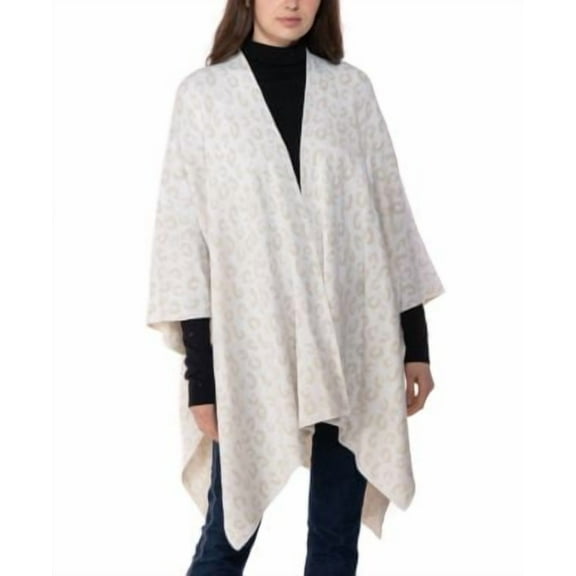 MSRP $79 Inc International Concepts Reversible Topper White Size OSFA