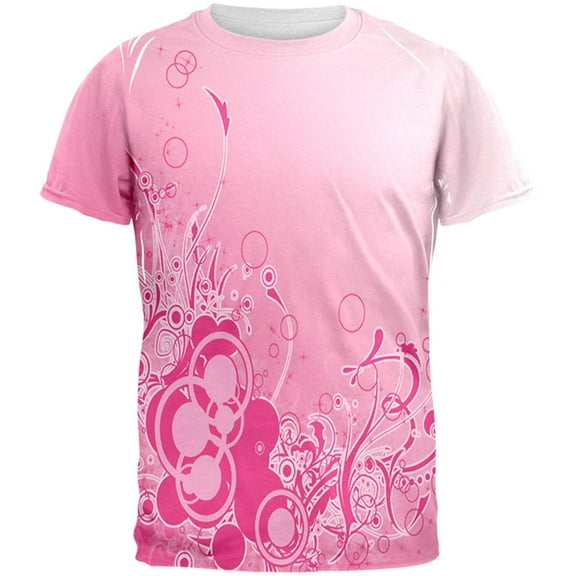 Day Dream Pink Two-Sided All Over T-Shirt - Small