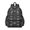 Moth and Sun Gothic Pattern-1, variant on Moon and Face Gothic Pattern Cute School Backpack with Padded Back and Adjustable Shoulder Straps 13.4"x11"x4.7"