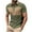 Green, variant on Fnooota Mens Polo Shirts with Collar, Summer Pullover Casual Sports Short Sleeve Shirts Khaki Size 2XL