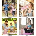 thumbnail image 6 of Cartoon Princess Water Bottle Sleeve Cup Carrier Bag For 16/20/24/30/32/40 OZ Insulted Tumbler Holder with Strap for Women Girl Hiking Camping, 6 of 6