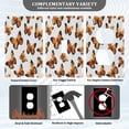 thumbnail image 3 of Light Switch Cover Switch Plate Outlet Cover Plug Cover for Electrical Unused Outlet Cover Orange-black Butterfly, 3 of 6